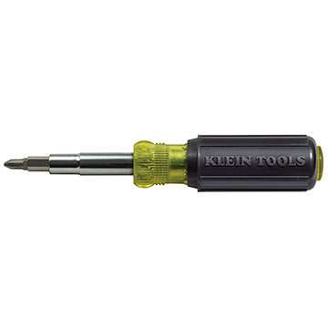 Multi-Bit Screwdriver / Nut Driver, 11-in-1, Ph, Sl, Sq, Torx Bits - 32500